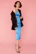 Faux Fur Duchess Midi Coat-Outerwear-Vixen Collection, Day Spa and Women's Boutique Located in Seattle, Washington
