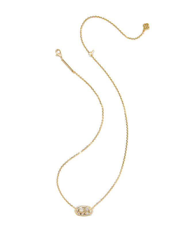 Holland Crystal Short Pendant Necklace-Necklaces-Vixen Collection, Day Spa and Women's Boutique Located in Seattle, Washington