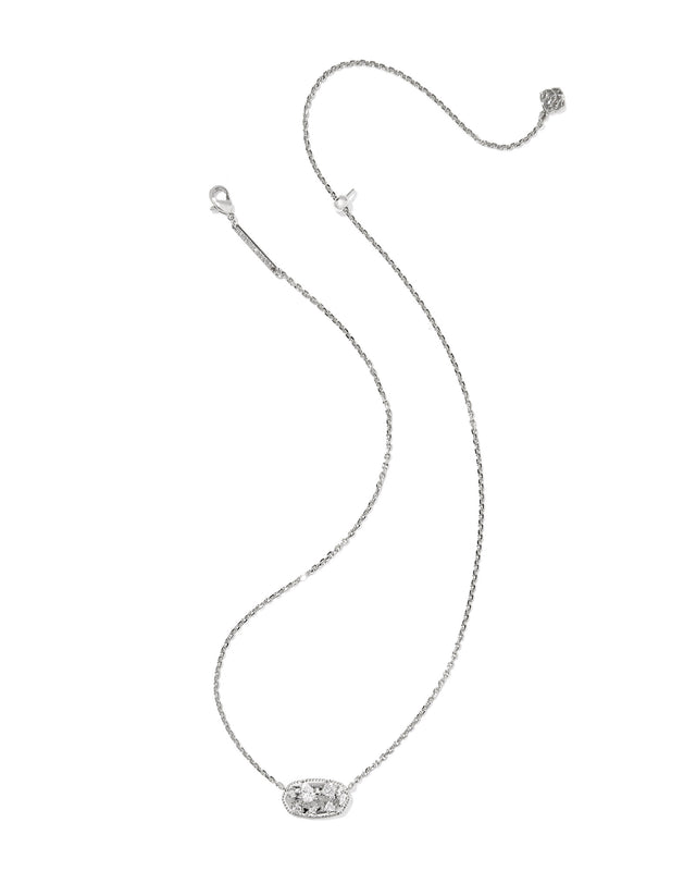 Holland Crystal Short Pendant Necklace-Necklaces-Vixen Collection, Day Spa and Women's Boutique Located in Seattle, Washington