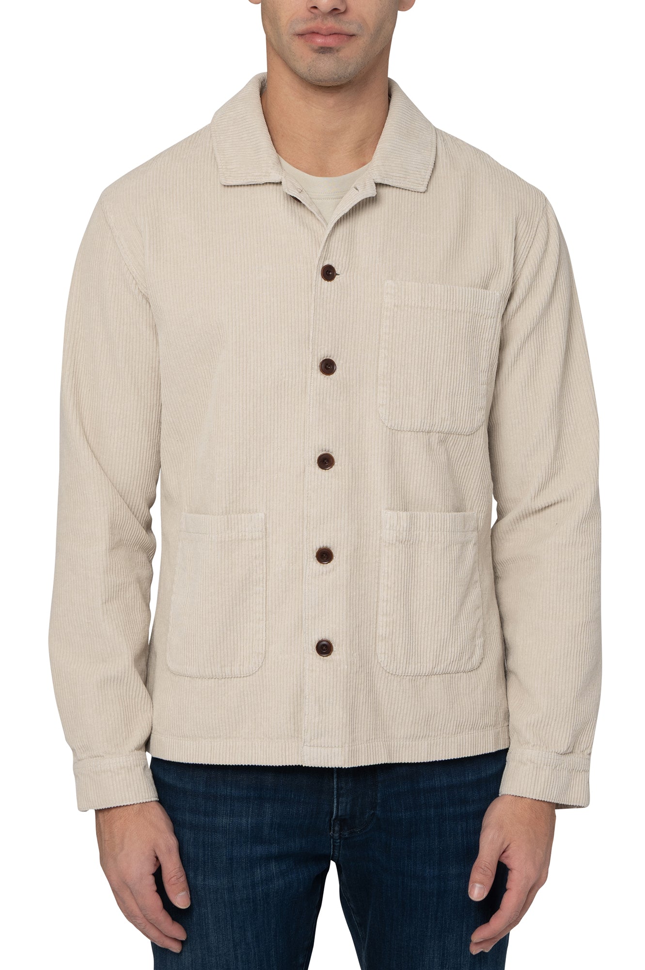 Moonstruck Chore Coat-Long Sleeves-Vixen Collection, Day Spa and Women's Boutique Located in Seattle, Washington