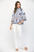Mykonos Morning Sweater-Tops-Vixen Collection, Day Spa and Women's Boutique Located in Seattle, Washington