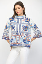 Mykonos Morning Sweater-Tops-Vixen Collection, Day Spa and Women's Boutique Located in Seattle, Washington