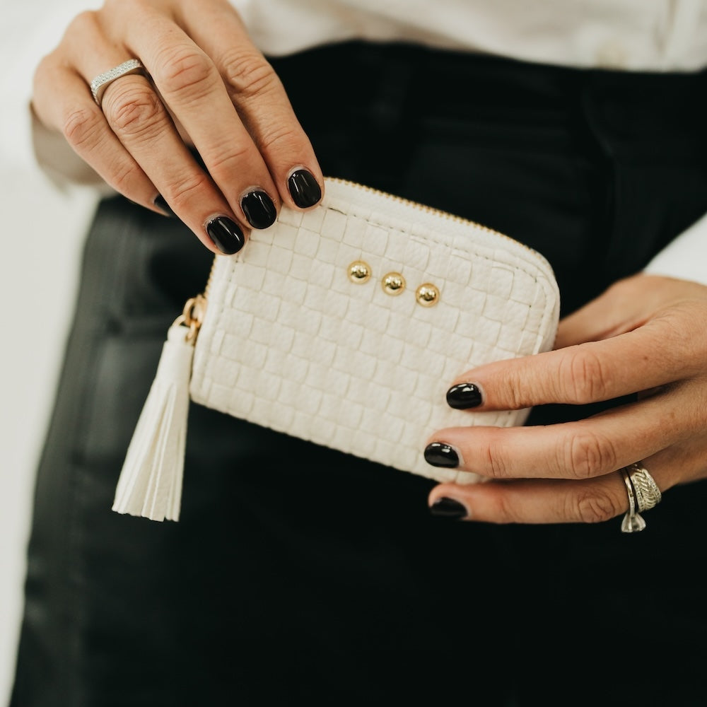 Wynona Woven Wallet-Bags + Wallets-Vixen Collection, Day Spa and Women's Boutique Located in Seattle, Washington