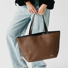 Woven Tiffany Organizer Tote Bag-Bags + Wallets-Vixen Collection, Day Spa and Women's Boutique Located in Seattle, Washington