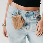 River Raffia Clippable Card Holder Wallet-Bags + Wallets-Vixen Collection, Day Spa and Women's Boutique Located in Seattle, Washington