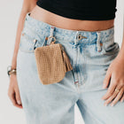 River Raffia Clippable Card Holder Wallet-Bags + Wallets-Vixen Collection, Day Spa and Women's Boutique Located in Seattle, Washington
