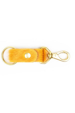 Cowhide & Leather Keychain-Keychains-Vixen Collection, Day Spa and Women's Boutique Located in Seattle, Washington