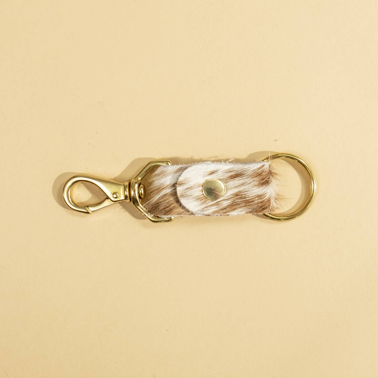 Cowhide & Leather Keychain-Keychains-Vixen Collection, Day Spa and Women's Boutique Located in Seattle, Washington
