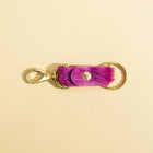 Cowhide & Leather Keychain-Keychains-Vixen Collection, Day Spa and Women's Boutique Located in Seattle, Washington