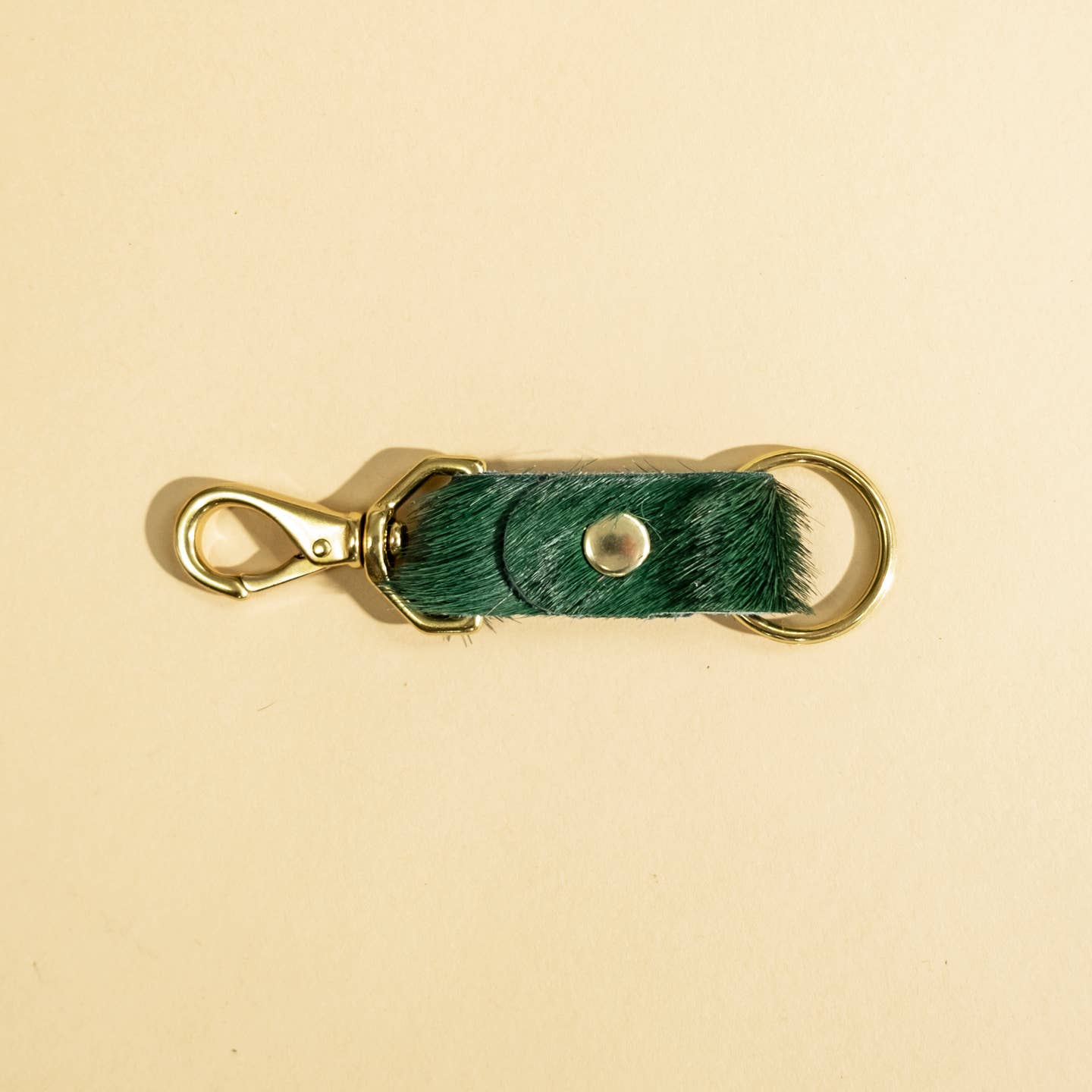 Cowhide & Leather Keychain-Keychains-Vixen Collection, Day Spa and Women's Boutique Located in Seattle, Washington