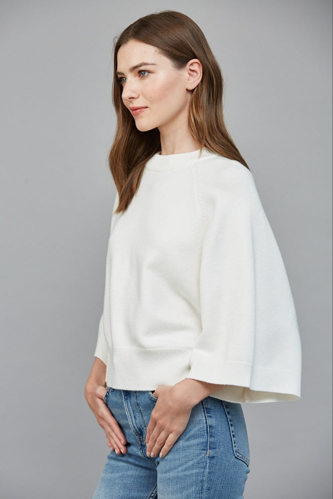 The Chantilly Wide Sleeve Sweater-Tops-Vixen Collection, Day Spa and Women's Boutique Located in Seattle, Washington