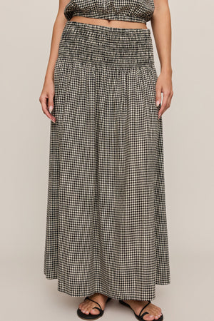 Brooke Gingham Skirt-Skirts-Vixen Collection, Day Spa and Women's Boutique Located in Seattle, Washington