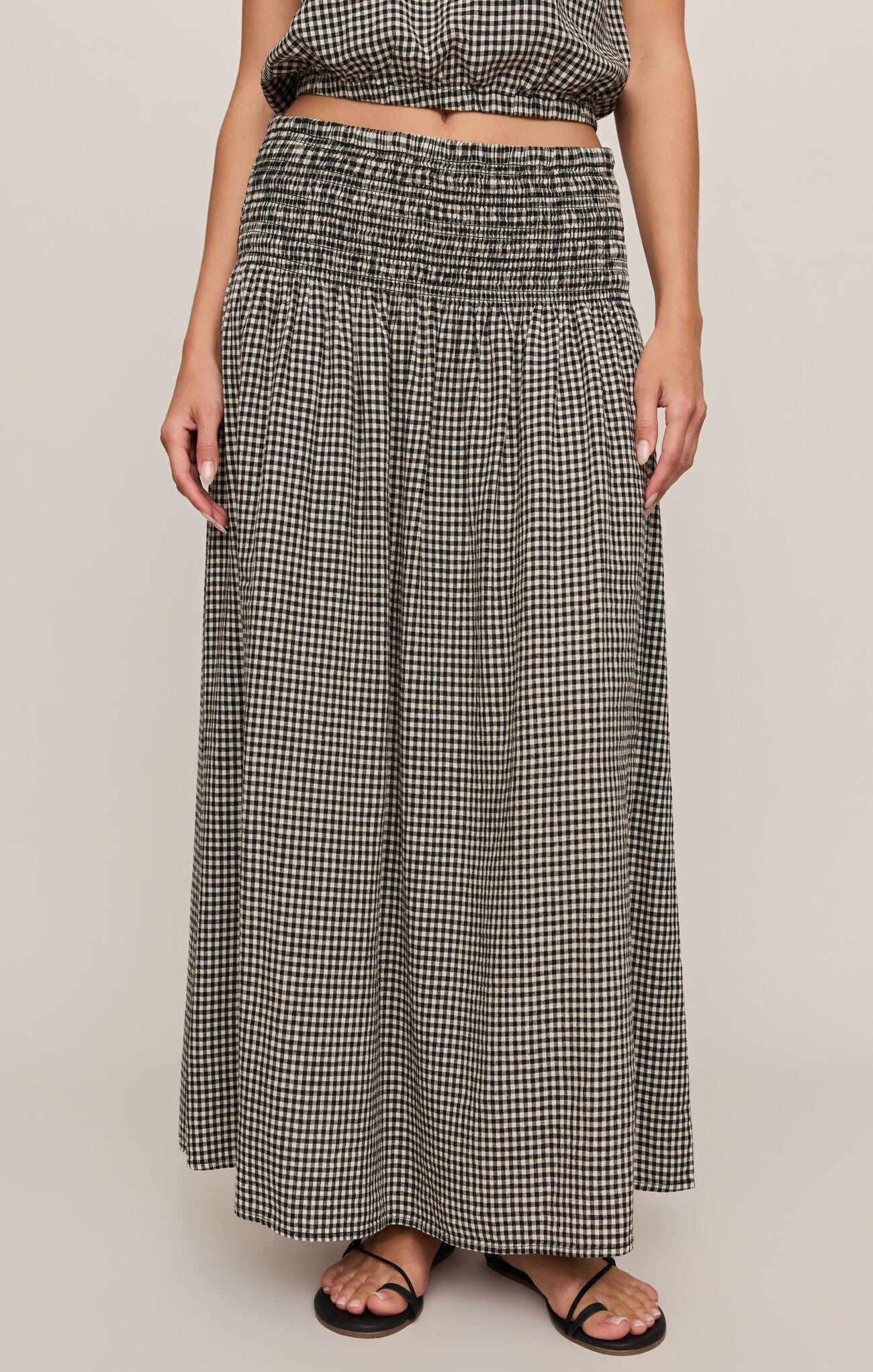 Brooke Gingham Skirt-Skirts-Vixen Collection, Day Spa and Women's Boutique Located in Seattle, Washington