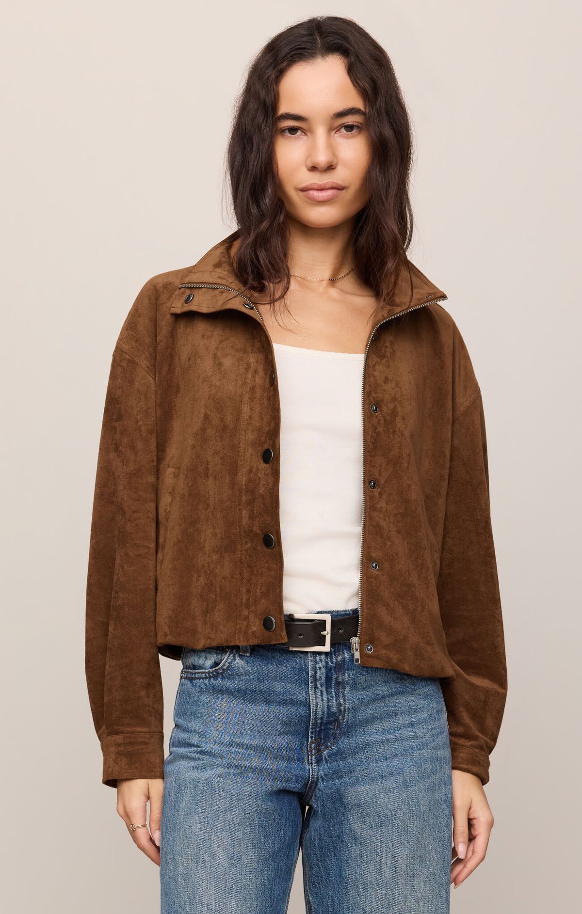 Corin Bubble Hem Jacket-Outerwear-Vixen Collection, Day Spa and Women's Boutique Located in Seattle, Washington