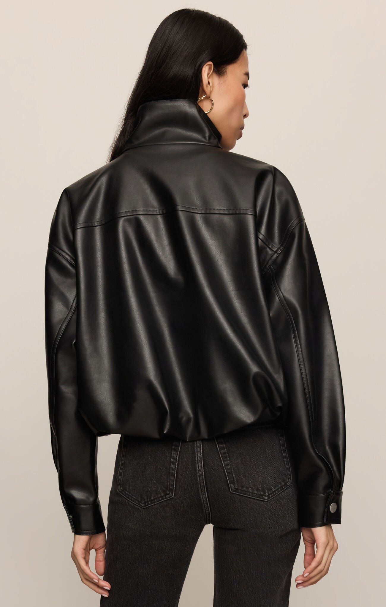 Corin Bubble Hem Jacket-Outerwear-Vixen Collection, Day Spa and Women's Boutique Located in Seattle, Washington