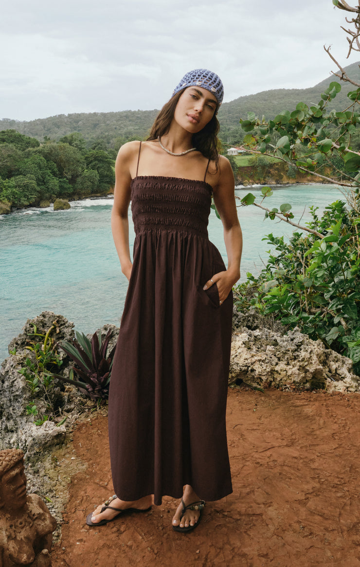 Cornelia Poplin Midi Dress-One Pieces-Vixen Collection, Day Spa and Women's Boutique Located in Seattle, Washington