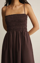 Cornelia Poplin Midi Dress-One Pieces-Vixen Collection, Day Spa and Women's Boutique Located in Seattle, Washington