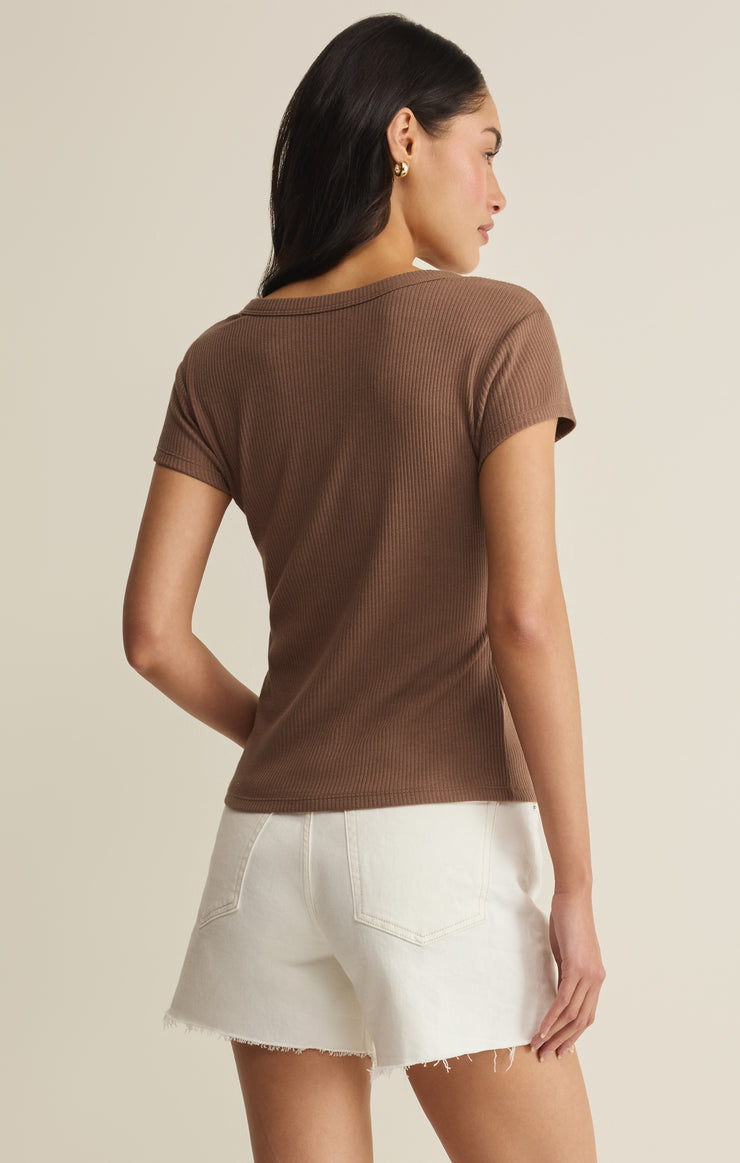 Leisurely Scoop Neck Tee-Tops-Vixen Collection, Day Spa and Women's Boutique Located in Seattle, Washington