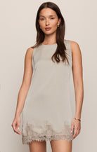 Meadow Muse Lace Mini Dress-One Pieces-Vixen Collection, Day Spa and Women's Boutique Located in Seattle, Washington