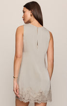 Meadow Muse Lace Mini Dress-One Pieces-Vixen Collection, Day Spa and Women's Boutique Located in Seattle, Washington