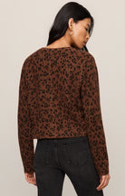 Medina Leopard Cardigan-Tops-Vixen Collection, Day Spa and Women's Boutique Located in Seattle, Washington