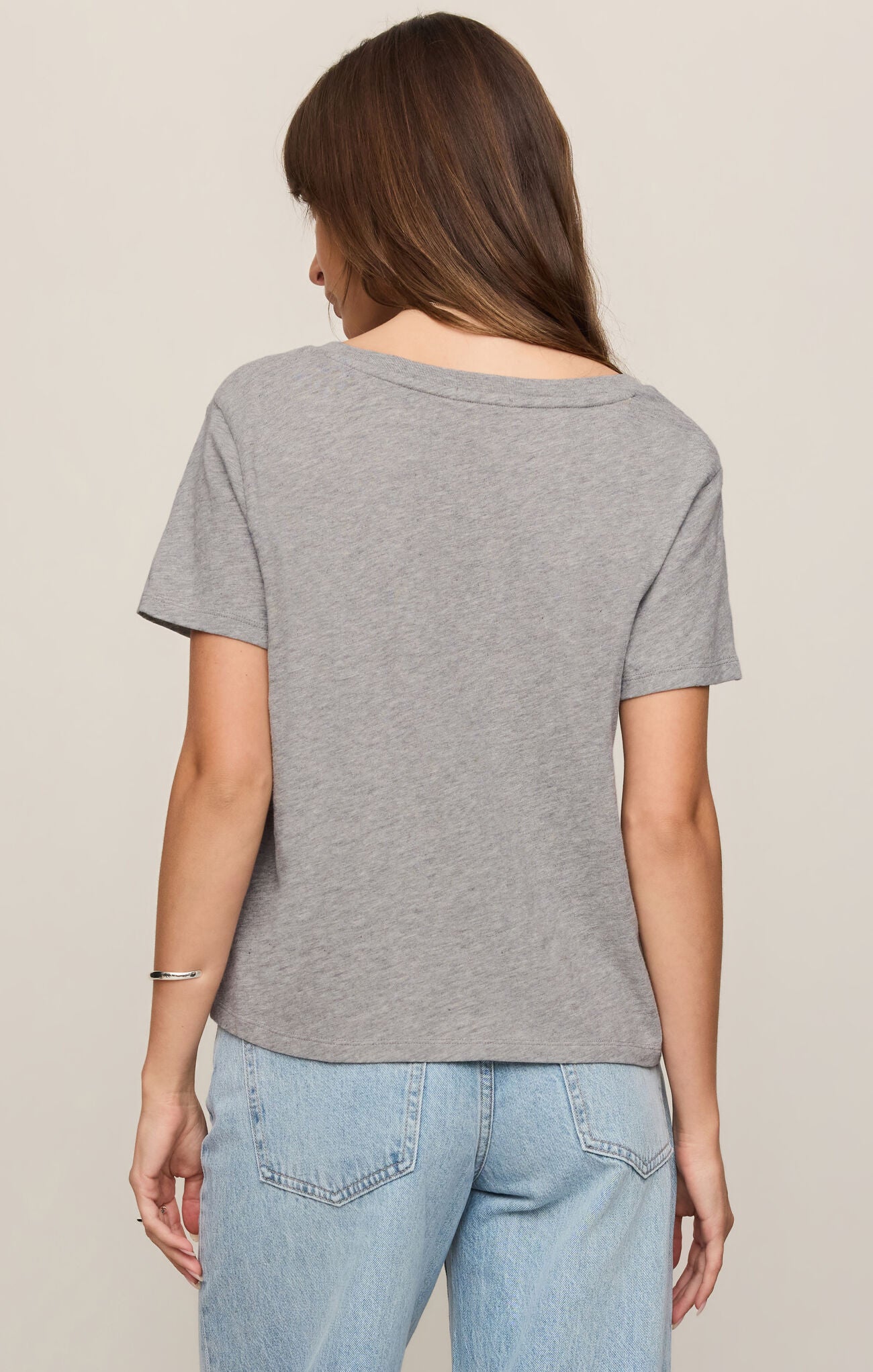 Nomad V-Neck Tee-Short Sleeves-Vixen Collection, Day Spa and Women's Boutique Located in Seattle, Washington