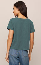 Nomad V-Neck Tee-Short Sleeves-Vixen Collection, Day Spa and Women's Boutique Located in Seattle, Washington
