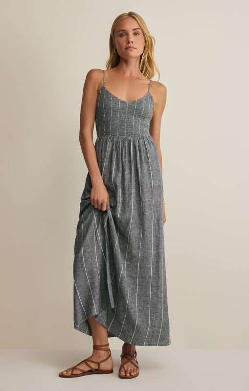 Romy Striped Maxi Dress-Dresses-Vixen Collection, Day Spa and Women's Boutique Located in Seattle, Washington