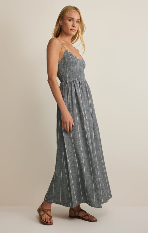 Romy Striped Maxi Dress-Dresses-Vixen Collection, Day Spa and Women's Boutique Located in Seattle, Washington