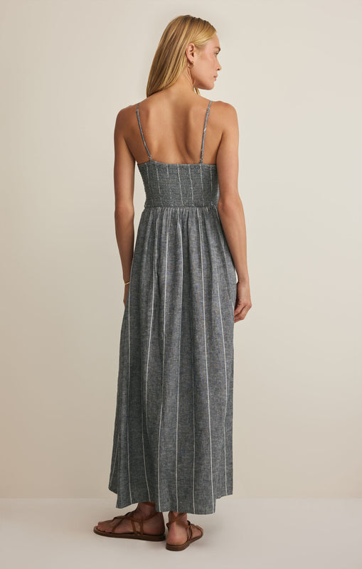 Romy Striped Maxi Dress-Dresses-Vixen Collection, Day Spa and Women's Boutique Located in Seattle, Washington