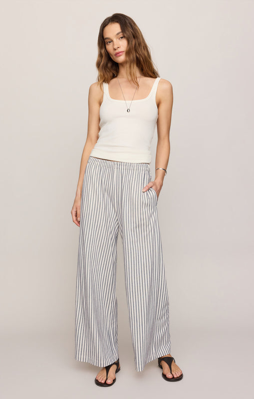 Scout Knit Striped Pant-Pants-Vixen Collection, Day Spa and Women's Boutique Located in Seattle, Washington