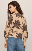 Valor Floral Cardigan-Sweaters-Vixen Collection, Day Spa and Women's Boutique Located in Seattle, Washington