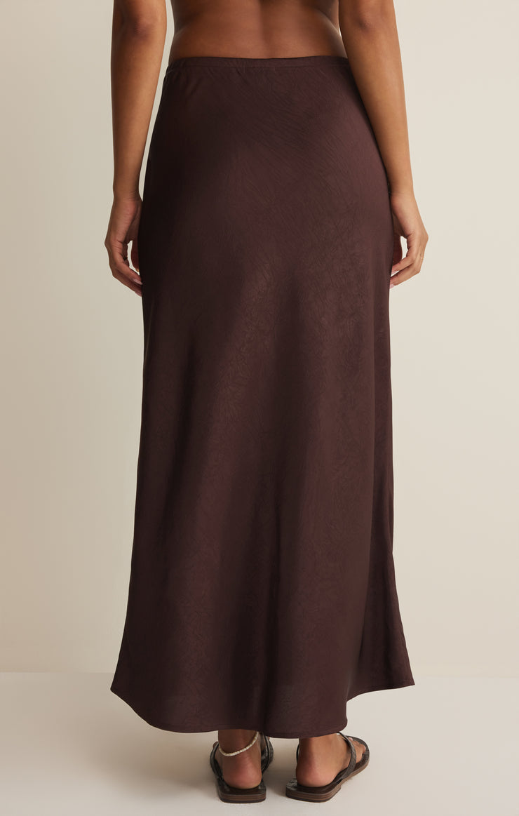 Viva Satin Midi Skirt-Bottoms-Vixen Collection, Day Spa and Women's Boutique Located in Seattle, Washington