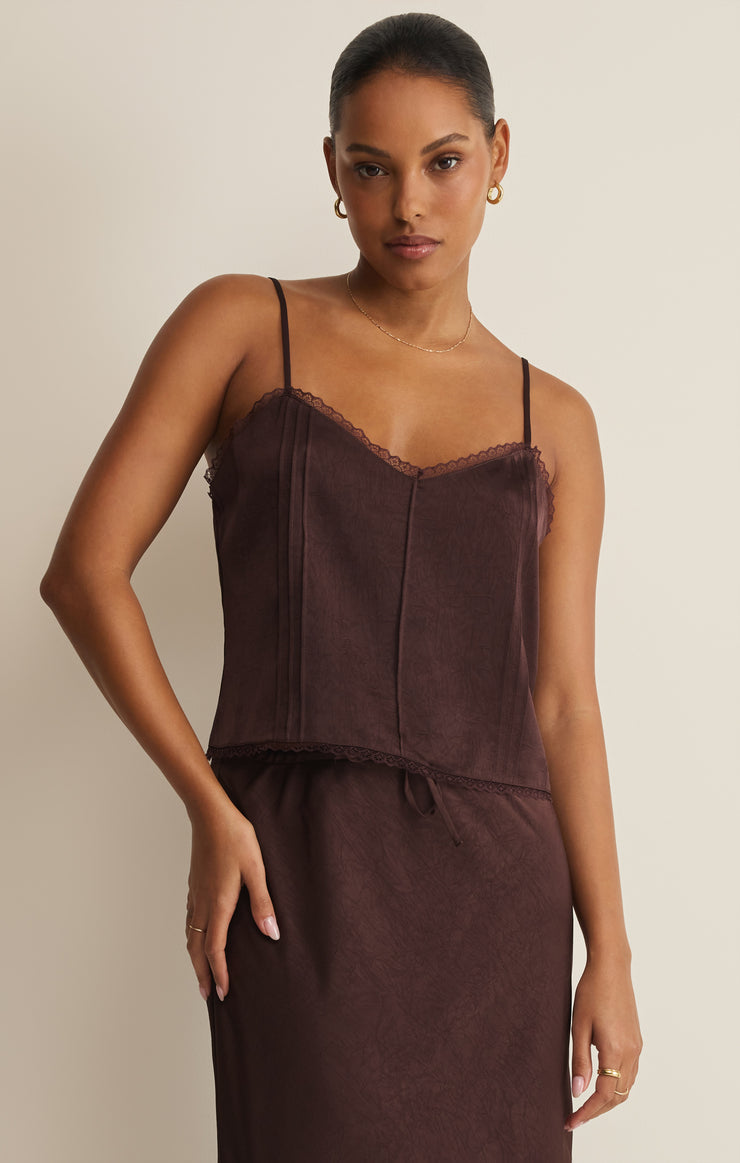 Viva Satin Tank-Tops-Vixen Collection, Day Spa and Women's Boutique Located in Seattle, Washington