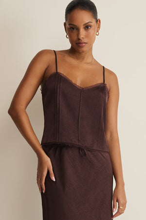 Viva Satin Tank-Tops-Vixen Collection, Day Spa and Women's Boutique Located in Seattle, Washington