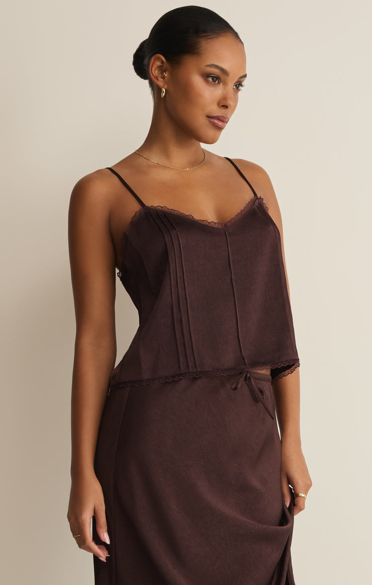 Viva Satin Tank-Tops-Vixen Collection, Day Spa and Women's Boutique Located in Seattle, Washington