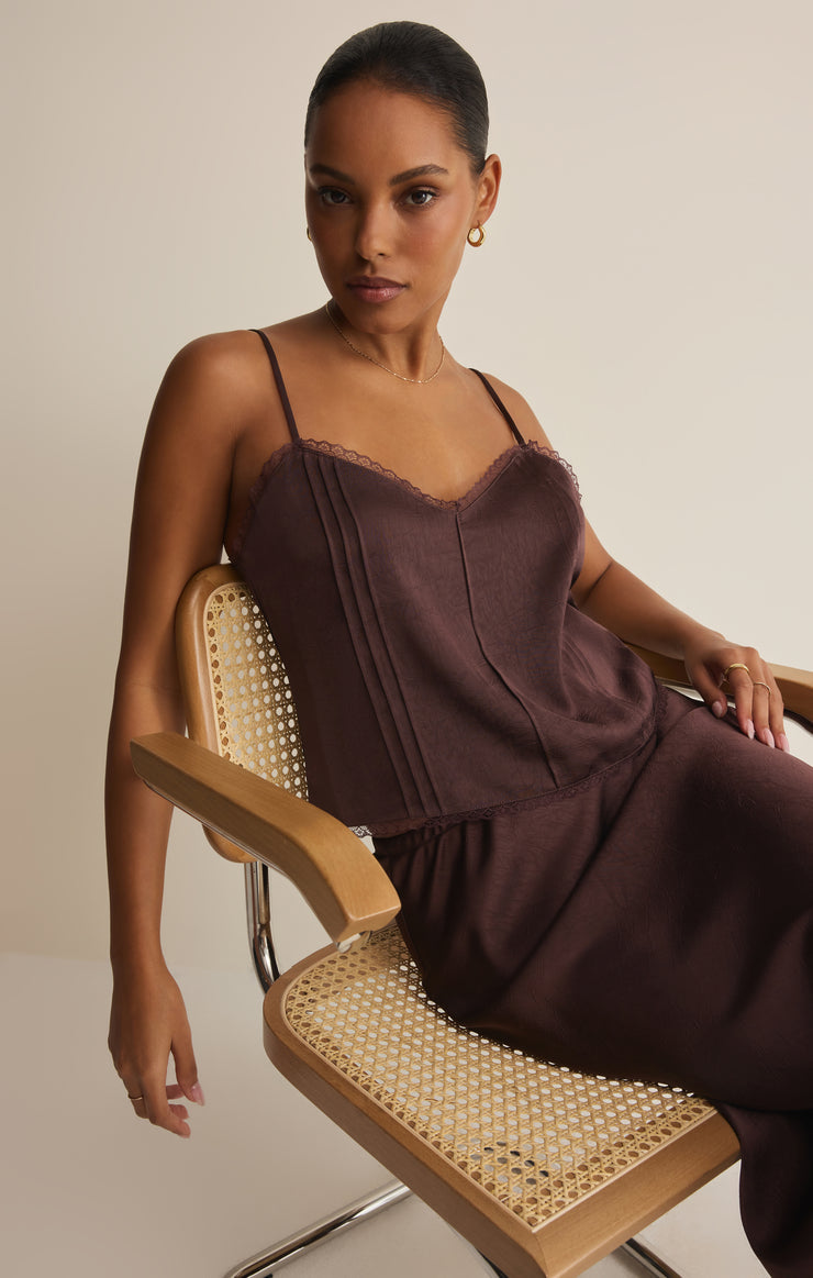 Viva Satin Tank-Tops-Vixen Collection, Day Spa and Women's Boutique Located in Seattle, Washington