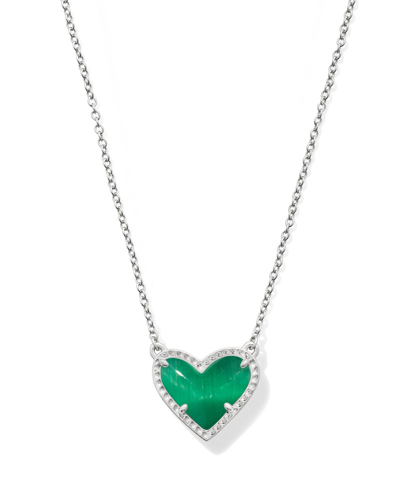 Ari Heart Pendant Necklace-Necklaces-Vixen Collection, Day Spa and Women's Boutique Located in Seattle, Washington