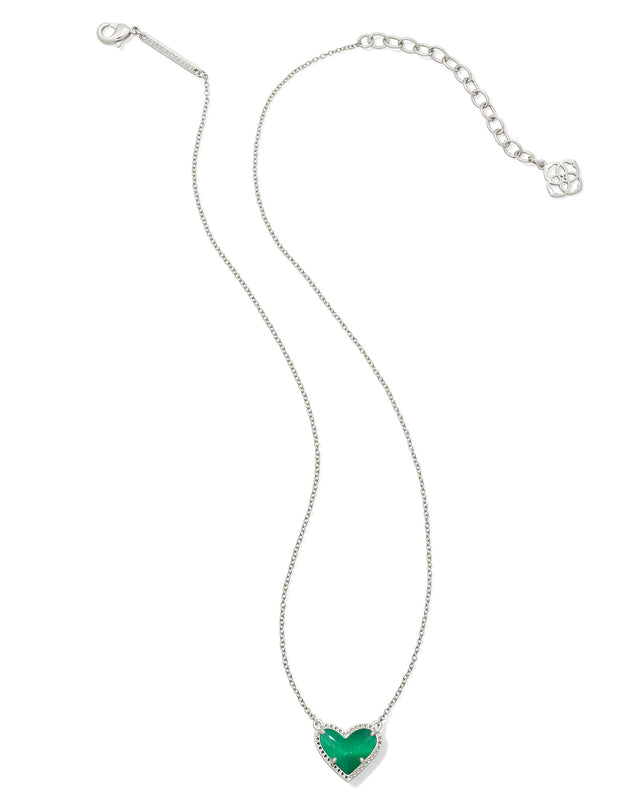 Ari Heart Pendant Necklace-Necklaces-Vixen Collection, Day Spa and Women's Boutique Located in Seattle, Washington