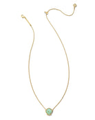 Brynne Shell Short Pendant Necklace-Necklaces-Vixen Collection, Day Spa and Women's Boutique Located in Seattle, Washington