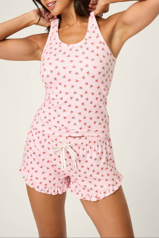 Crazy For The Holidays Shorts-Loungewear Bottoms-Vixen Collection, Day Spa and Women's Boutique Located in Seattle, Washington