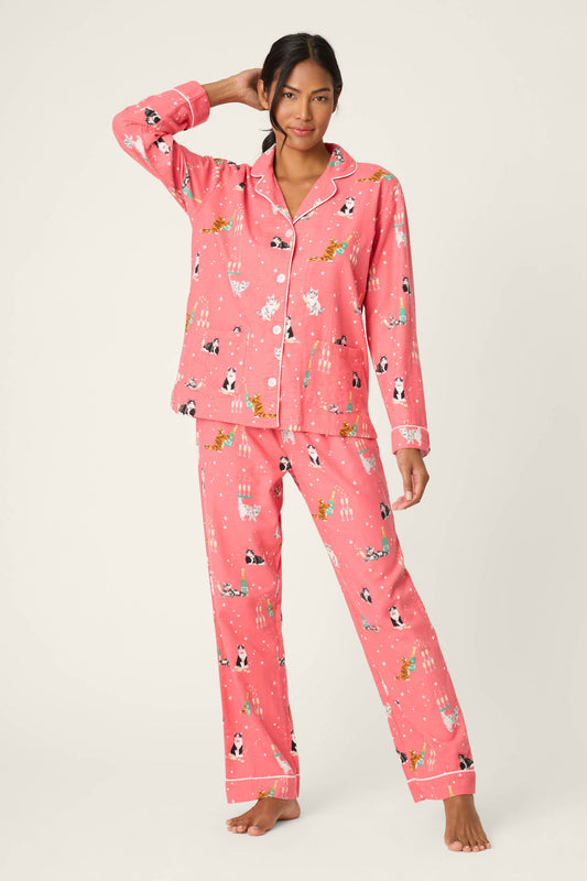Flannel PJ Sets-Loungewear Set-Vixen Collection, Day Spa and Women's Boutique Located in Seattle, Washington