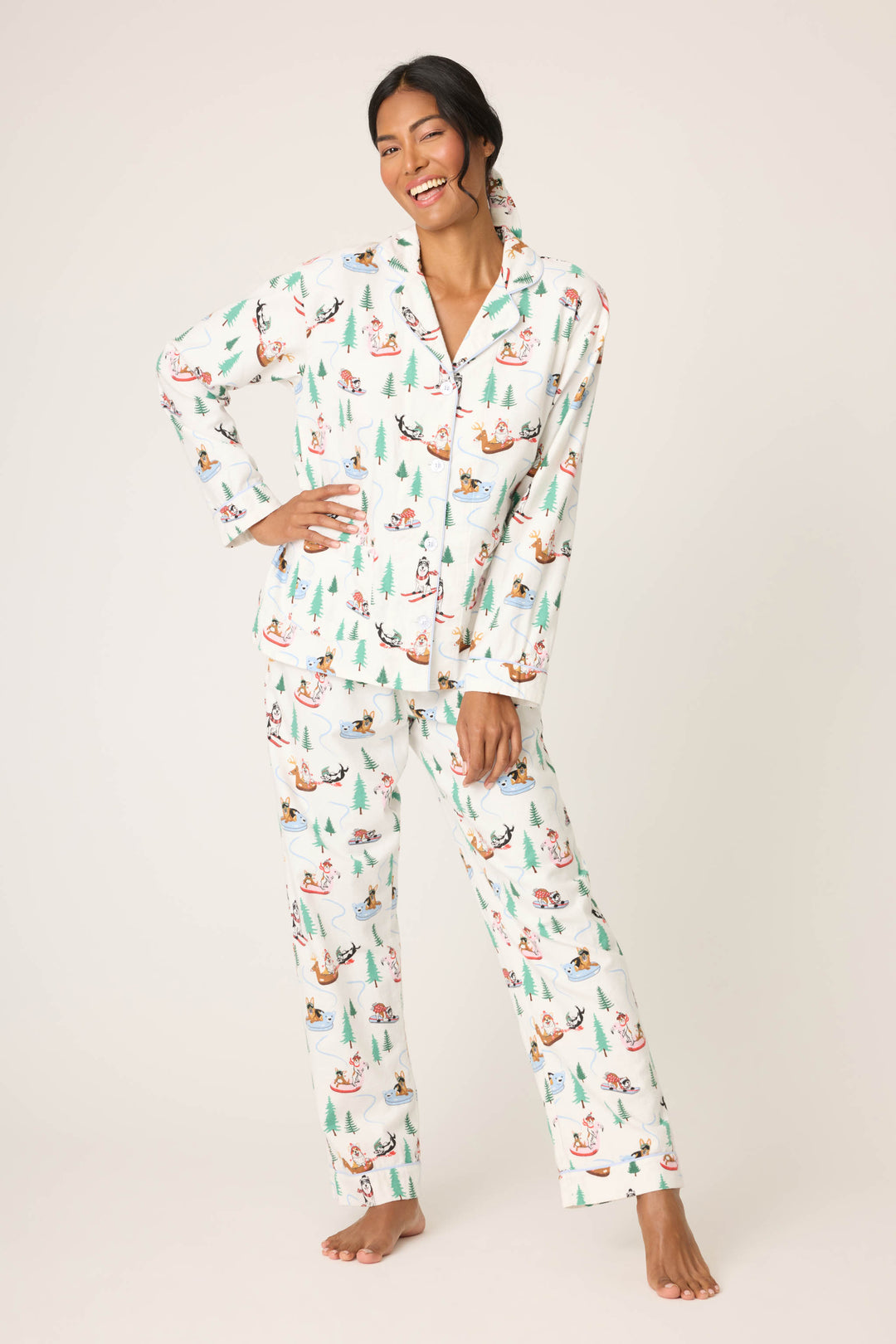 Flannel PJ Sets-Loungewear Set-Vixen Collection, Day Spa and Women's Boutique Located in Seattle, Washington
