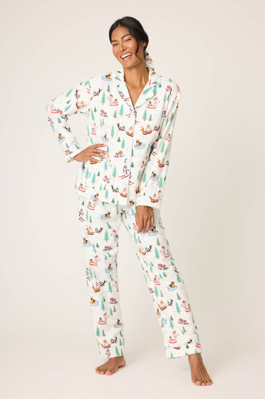 Flannel PJ Sets-Loungewear Set-Vixen Collection, Day Spa and Women's Boutique Located in Seattle, Washington