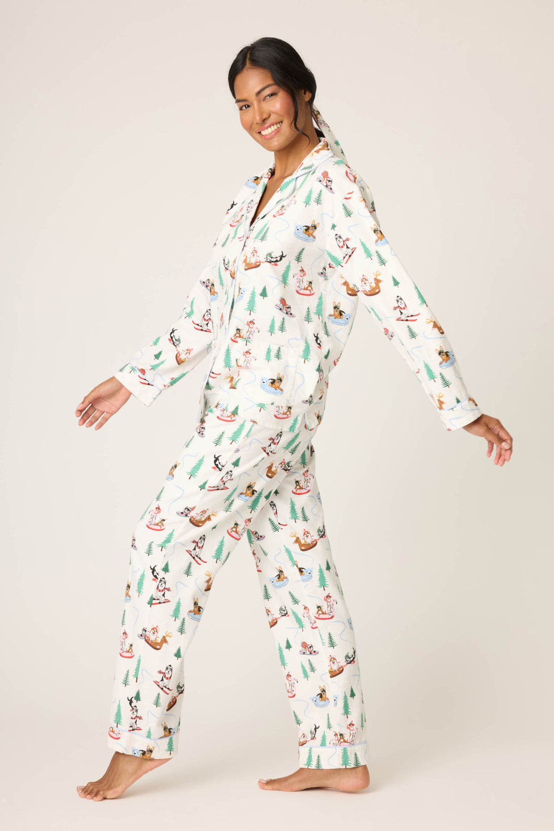 Flannel PJ Sets-Loungewear Set-Vixen Collection, Day Spa and Women's Boutique Located in Seattle, Washington