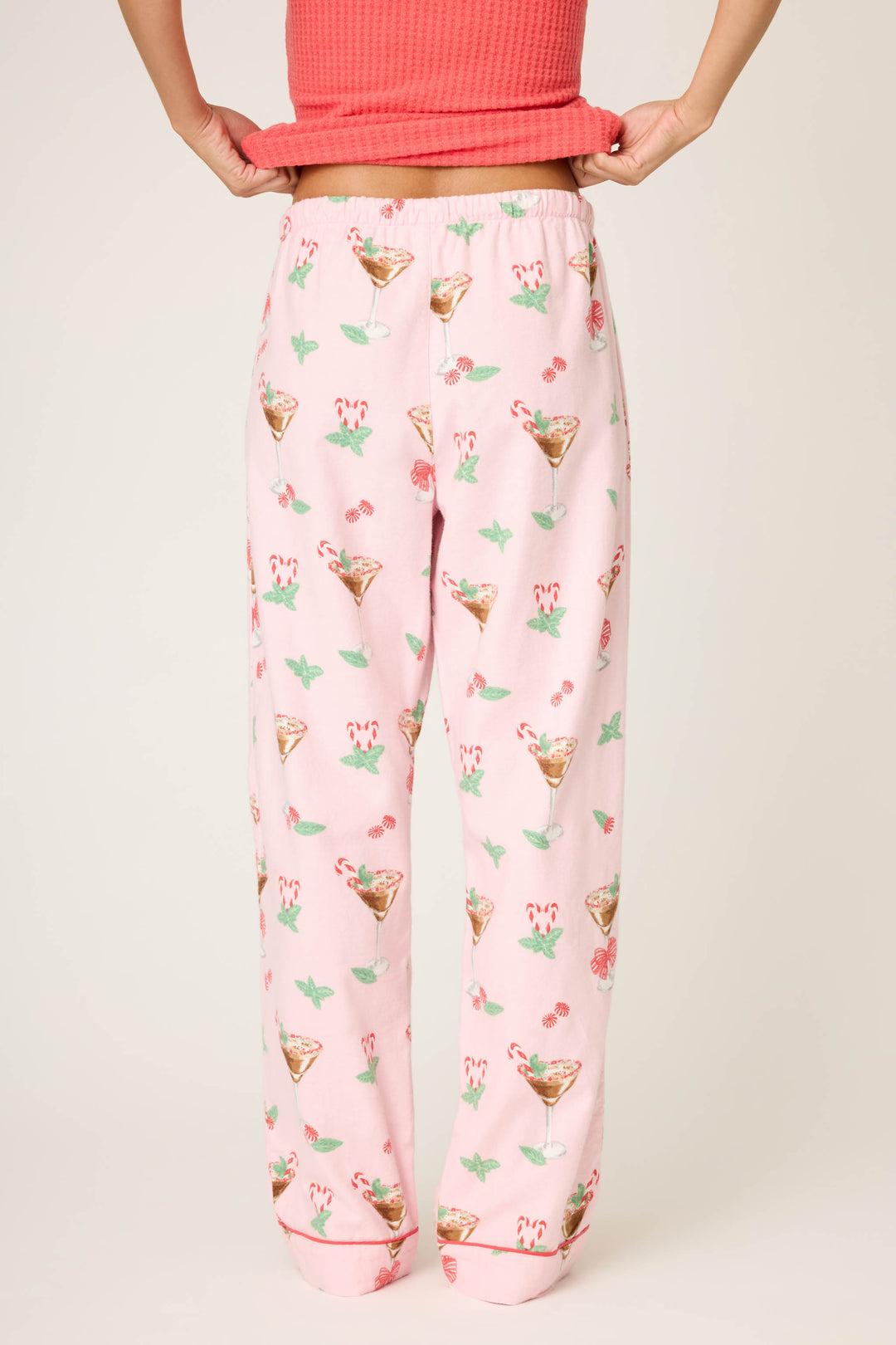 Tini Time Flannel PJ Pants-Loungewear Bottoms-Vixen Collection, Day Spa and Women's Boutique Located in Seattle, Washington