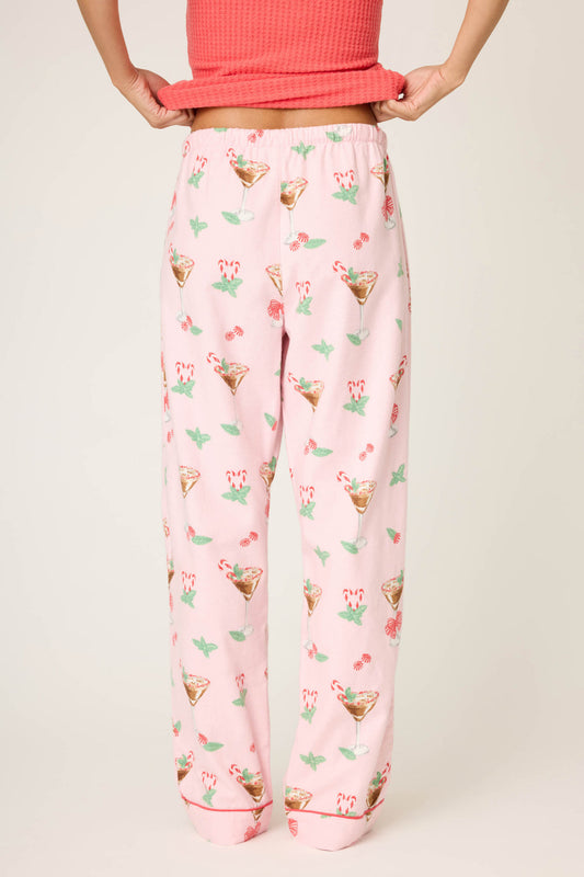 Tini Time Flannel PJ Pants-Loungewear Bottoms-Vixen Collection, Day Spa and Women's Boutique Located in Seattle, Washington