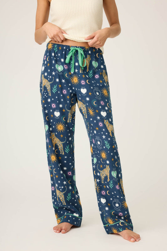Wild at Heart Flannel Pants-Loungewear Bottoms-Vixen Collection, Day Spa and Women's Boutique Located in Seattle, Washington
