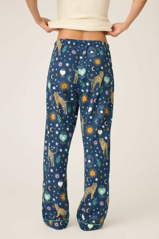 Wild at Heart Flannel Pants-Loungewear Bottoms-Vixen Collection, Day Spa and Women's Boutique Located in Seattle, Washington