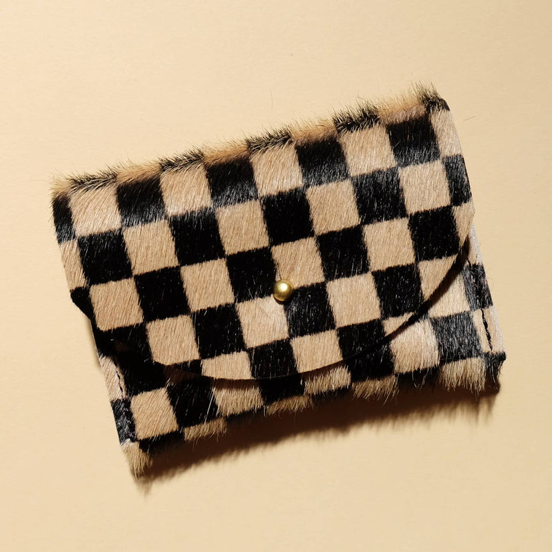 Cowhide & Leather Cardholder-Bags + Wallets-Vixen Collection, Day Spa and Women's Boutique Located in Seattle, Washington